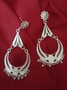 Pendientes de tuerca de Chandbali de alta calidad, superventas, directos del proveedor indio, joyería de moda brillante de alta calidad - Product Image 3