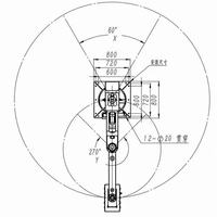 Bras de robot palettiseur personnalisé, charge utile 90 kg, servo haute vitesse, châssis en acier pour ligne logistique d'entrepôt, OEM/ODM, portique cartésien XYZ