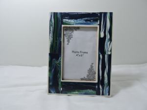 Antique Luxury Handmade Bone Resin <b>Photo</b> <b>Frame</b> Quality Wood Material for Home Hotel Office Decoration - Product Image 6