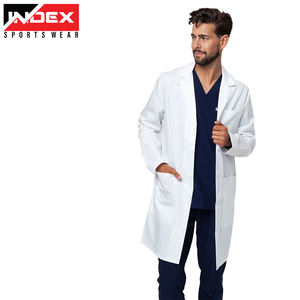 Gran oferta, Blanca Unisex bata de laboratorio de alta calidad, los mejores uniformes de laboratorio para hospitales médicos, bata de enfermera y médico para laboratorios - Product Image 3