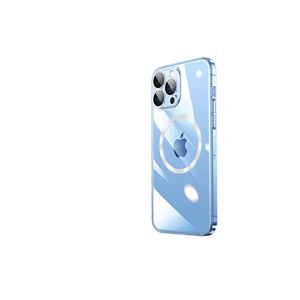 Coque transparente antichoc en PC rigide compatible MagSafe pour iPhone 14 Pro, emballée pour la vente au détail, compatible avec la charge sans fil - Product Image 1