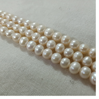 Perles d'eau douce imitation conifère, couleur blanche naturelle, tailles personnalisées 1,5-20 mm pour les créateurs de bijoux, les magasins de perles et la revente