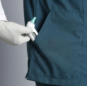 Uniformes de Trabajo de Seguridad, Conjuntos de Uniformes Médicos, Suministro de Fábrica, Conjuntos de Uniformes Médicos de Manga Corta para Hombre - Product Image 5