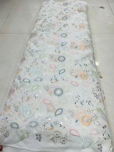 High on Demand Wedding and <b>Party</b> Occasion Organza Embroidery 4 Sequence Work Fabric for Worldwide Exporter - Product Image 5