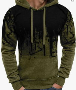 Sweat à capuche unisexe personnalisé, coupe régulière, uni, imprimé numérique, 100% coton, coupe-vent, livraison rapide, style hockey - Product Image 2