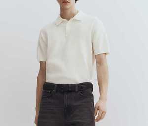 Old Money Style Heavy 100% Coton pour Polo T-Shirt pour Homme 260 Grammes Oversized Fit - Product Image 1