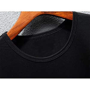 T-shirts en coton tricoté 100% respirant et confortable avec strass, design unique, logo personnalisé pour hommes, haute qualité - Product Image 3