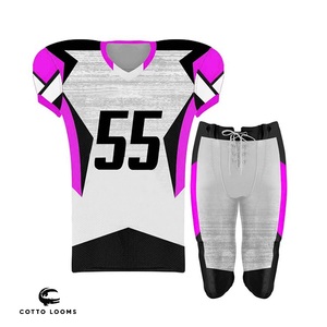 Fournisseur en gros de maillot de football américain OEM personnalisé authentique et de design uniforme prêt au match - Product Image 4