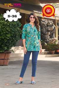 Plazo et kurta court ensemble 3 pièces kurta plazo ensemble longues dames kurtis pour femmes en inde ethnique indien vêtements pour femmes - Product Image 3