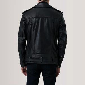 Blouson aviateur en cuir de vache de haute qualité Logo personnalisé disponible - Product Image 3