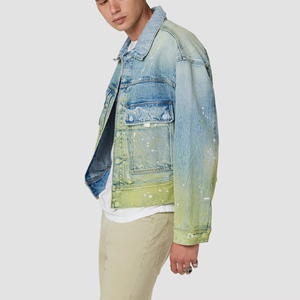 New Style Casual Slim <b>Mens</b> Denim <b>Jacket</b> For <b>Men</b> Customized New Fashion Style <b>Men</b> <b>s</b> Jean <b>Jacket</b> - Product Image 4