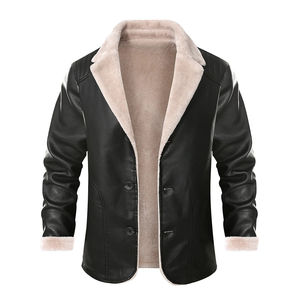Veste en cuir tendance pour hommes Vestes en cuir pour hommes en gros - Product Image 1