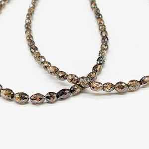 Champagne Tumble Diamond Beads Fancy Faceted Sparkling Joyería de diamantes de alta calidad Colección de cuentas - Product Image 3