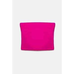 Top Corto Informal sin Tirantes 01001 con Logotipo en la Parte Delantera - Product Image 6