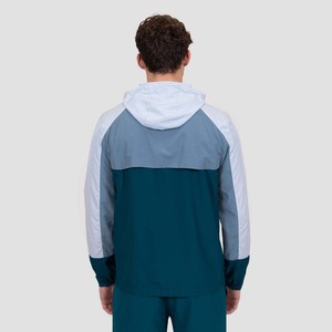 Veste coupe-vent technique pour hommes en extérieur résistant au vent imperméable à capuche course à pied trekking aventure vêtements de sport en gros - Product Image 2