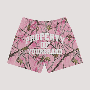 กางเกงขาสั้นตาข่ายแบบแห้งเร็วสำหรับผู้ชายกางเกงขาสั้นผ้าโพลีเอสเตอร์สองชั้น5นิ้วสำหรับฤดูร้อนผลิตตามสั่ง - Product Image 3