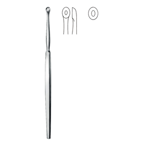 Stainless Steel Medical <b>Ear</b> Cleaner Manual Earwax Remover <b>Spoon</b> Instrument Set - Product Image 2