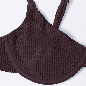 Diseñe su propio conjunto de Bikini para mujer Conjunto de bikini de secado rápido a prueba de viento para mujer Ropa de baño Conjunto de Bikini para mujer - Product Image 6