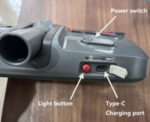 <span class=keywords><strong>Balai</strong></span> électrique portatif humide/sec pour poils d'animaux et poussière, sans fil, avec poignée pliable, support de <span class=keywords><strong>rangement</strong></span>, chargeur compact - Product Image 3