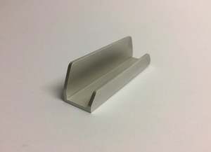 Support de carte en métal argenté pour bureau ou organisation de table Élégant et fonctionnel pour bureau ou publicité - Product Image 4