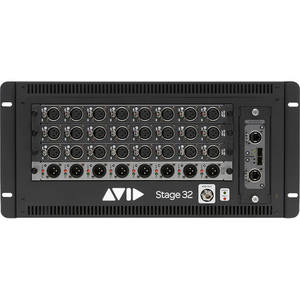 Rack Avid Venue Stage 32 I/O con Plan de Soporte Técnico en Vivo Avid Advantage Elite de 3 Años - Product Image 1