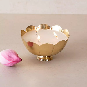 Dernier thème en laiton métal Diya indien matériau solide Design pour décoration festive Diwali Design de décoration de la maison au meilleur prix - Product Image 6