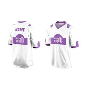 เสื้อเจอร์ซีย์อเมริกันฟุตบอลแบบเย็บติด2025ใหม่ชื่อทีมขายดี - Product Image 6