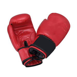 Gants d'entraînement professionnels en cuir personnalisés pour la boxe et le kickboxing Caractéristiques imperméables avec poignet lacé - Product Image 2