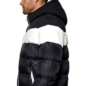 Chaqueta Acolchada de Talla Grande, Impermeable, Transpirable, Ropa de Invierno Personalizada para Hombre con Logotipo y Color Personalizados - Product Image 3