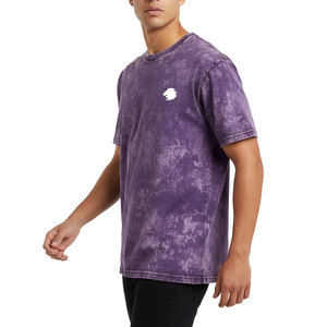 Camisetas de Hombre con Lavado Ácido al Mejor Precio al por Mayor, Estilo Casual, Corte Ajustado, de la Mejor Calidad - Product Image 1