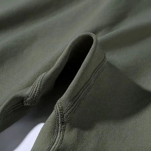 Mallas de gimnasio sin costuras de algodón 100% para mujer, pantalones de entrenamiento deportivo con cintura elástica, mallas de Yoga sólidas - Product Image 5