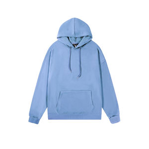 Sweat à capuche en coton molletonné unisexe avec manches longues et capuche, idéal pour les voyages, la salle de sport, l'hiver et les sports. - Product Image 5