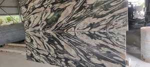 Grande dalle et carrelage en marbre blanc Panda, calcite naturelle, surface polie, design moderne pour les sols de cuisine et de salle de bain d'hôtel - Product Image 6