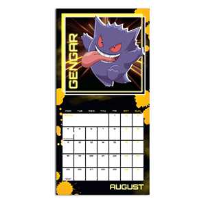 Calendrier mural Pokmon style moderne 2025 - Product Image 1