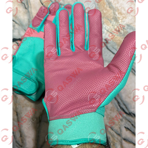 Gants de frappe ambidextres écologiques avec logo personnalisé, nouvelle conception 2026, vente en gros, cuir de cabretta durable, gants de baseball, faible MOQ - Product Image 3