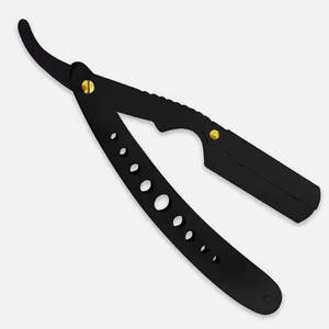 Maquinilla de afeitar de barbero de borde recto clásica profesional-Shavette de Garganta Cortada de calidad - Product Image 5