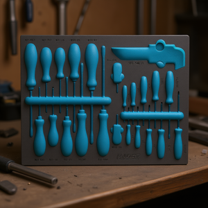 Insert en mousse souple à 2 composants Hazet pour le rangement d'outils 163-141/31 - Product Image 3