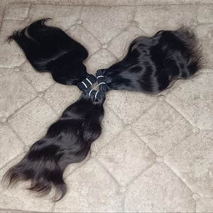 Extensiones de Cabello Natural Negro Ondulado, Cabello Libre de Piojos para Mujeres - Product Image 6