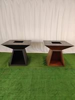Base de foyer portable en acier Corten de haute qualité, diamètre 60cm-180cm, épaisseur 2mm, traitement antirouille, pour brûlage du bois