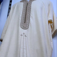 Tenue marocaine Thorbes prête-à-porter en lin, soie et polyester, décontractée, respirante, pour l'automne, grande taille, pour adultes, personnalisable ODM