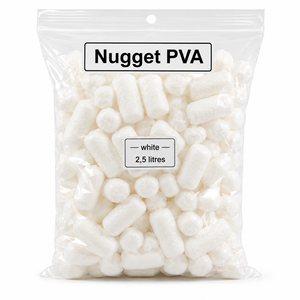 Nouvelles bouillettes d'appât de pêche biodégradables en PVA blanc 2,5 L, écologiques et solubles dans l'eau, pour la protection des hameçons en lac et en rivière (carpe) - Product Image 1