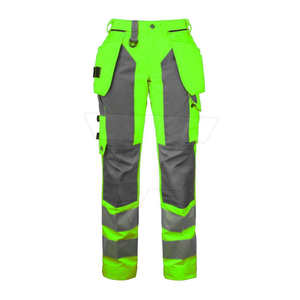 Pantalones DE TRABAJO cargo personalizados al por mayor pantalones de trabajo multi-bolsillos de poliéster de alta calidad - Product Image 1