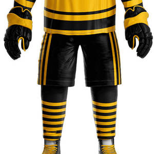 Uniforme de hockey sobre hielo para hombres y mujeres de buena calidad al por mayor/Uniformes cómodos para equipo ajustados de material duradero de hockey sobre hielo - Product Image 6