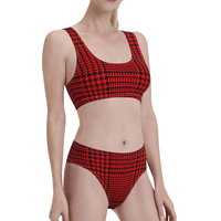 Ensemble de bikinis pour femmes de haute qualité, directement de l'usine, léger, respirant, séchage rapide, dernier design, prix de gros, impression numérique