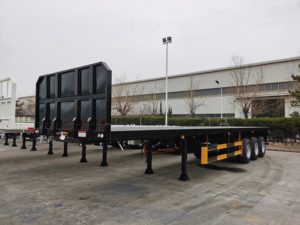 Remolque Doble para Camiones de 16x3m con Eje Doble y Plataforma de Transporte de Doble Eje - Product Image 6