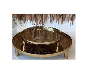 Bandeja para Servir Chocolate de Diseño Más Reciente en Madera y Nácar, Bandeja para Servir Postres para Bodas y Eventos - Product Image 6