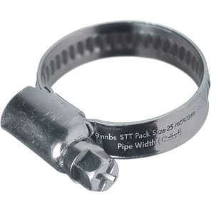SST Pack Size 25 32-50mm <b>Hose</b> <b>Clamp</b> with 9mm Band Width Pipe <b>Clamps</b> in Carton - Product Image 3