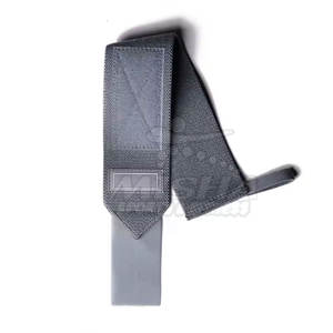 Muñequeras de levantamiento de pesas con lazo para el pulgar Tela duradera para muñequeras de soporte máximo - Product Image 5