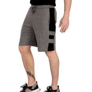 Pantalones cortos de gimnasio bordados con logotipo personalizado de alta calidad, venta al por mayor, cómodos, antiarrugas, estilo de calle, poliéster sólido - Product Image 4