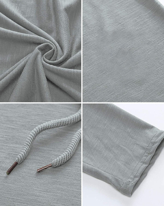 100% coton Polyester de haute qualité, nouveaux sweats à capuche élégants à quantité minimale de commande de poche, sweats à capuche personnalisés - Product Image 4